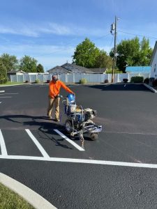 striping at Agile Homes
