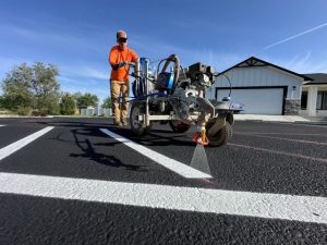 striping at Agile Homes